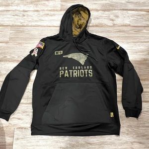 Salute to Service New England Patriots Hoodie Sweatshirt